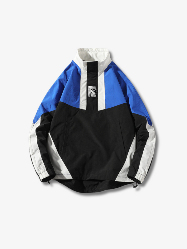 STAND-UP COLLAR PULLOVER JACKET