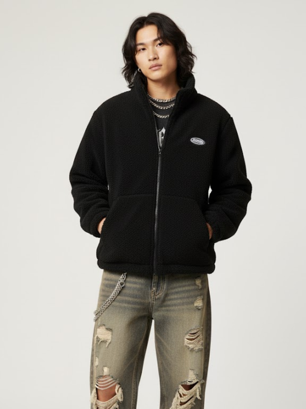 WINTER FLEECE ZIP UP JACKET