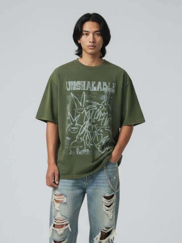'UNSHAKEABLE' GRAPHIC T-SHIRT