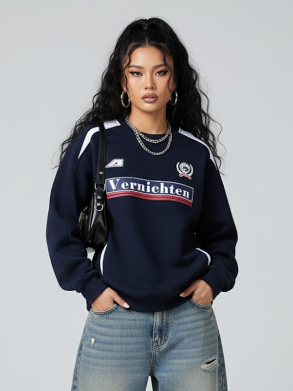 AMERICAN RETRO COLORED PULLOVER