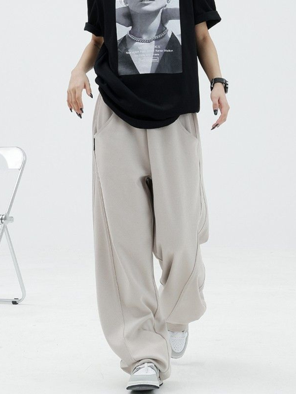 WIDE LEG SWEATPANTS