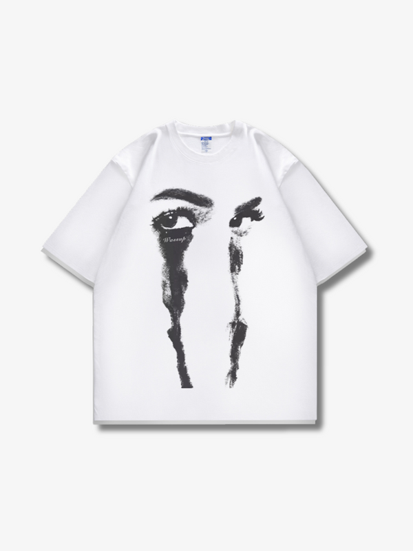 REAL EYES GRAPHIC T-SHIRT
