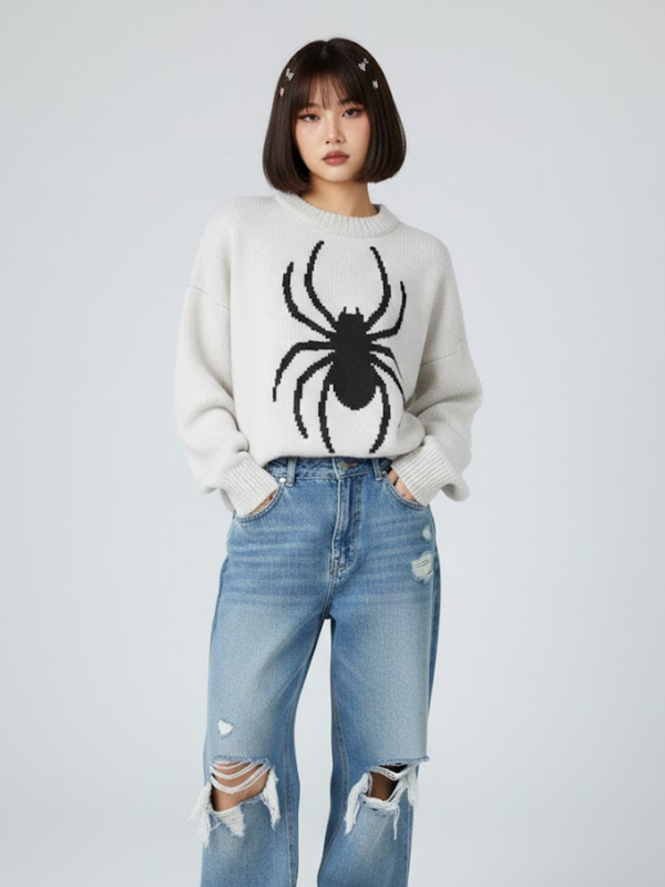 BASIC SPIDER SWEATER