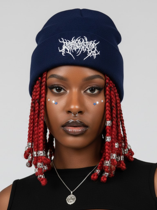 GRAFFITI PRINTED BEANIE
