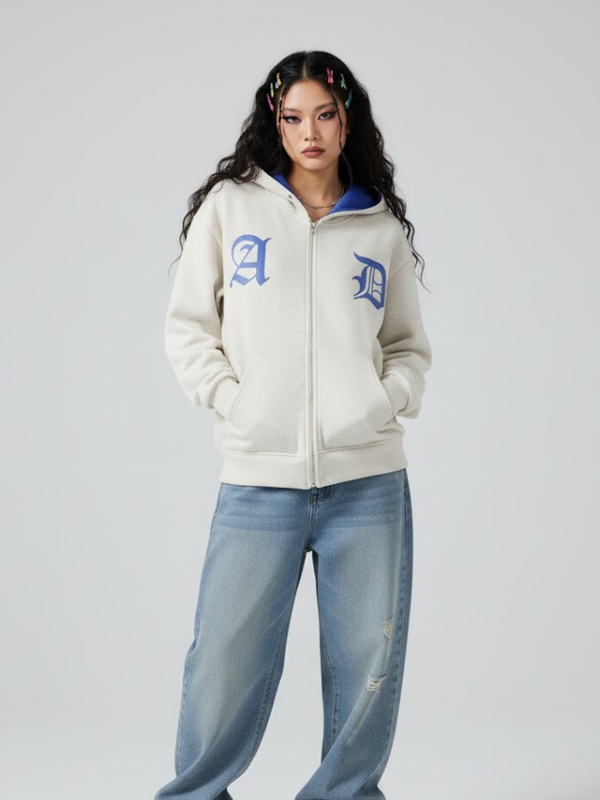 VINTAGE SPORT ZIP UP JACKET