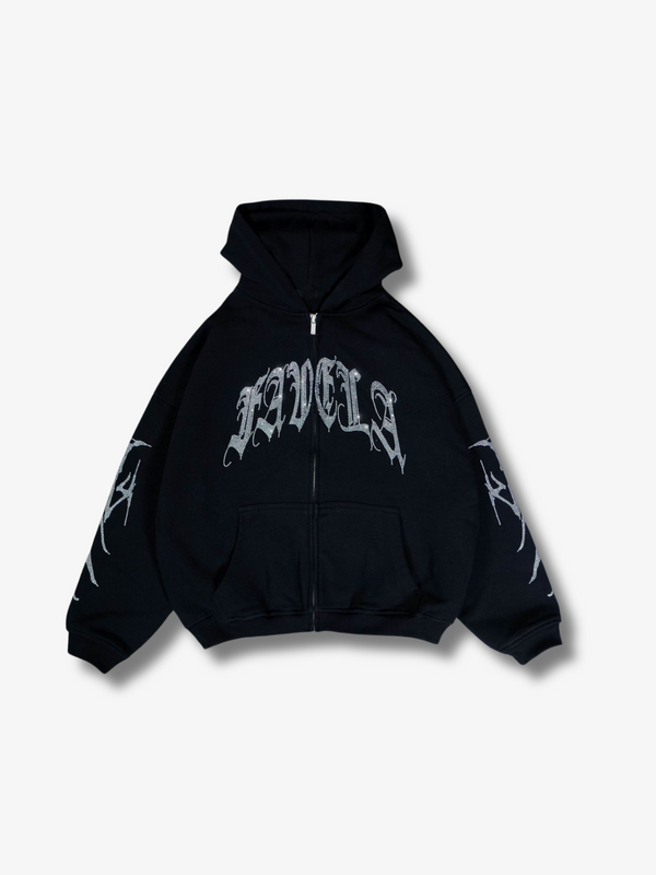 SPINE BONE OVERSIZED HOODIE