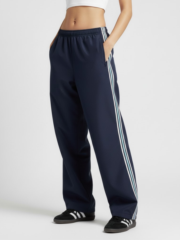 VINTAGE STRIPED TRACK PANTS