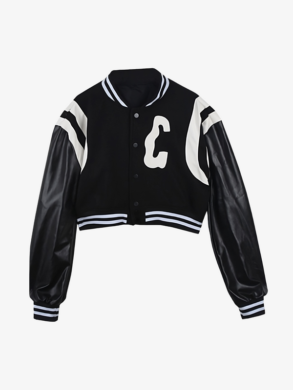 UC Cropped Bomber Jacket