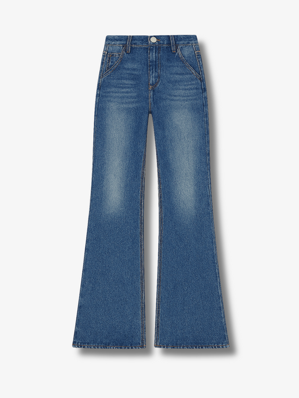 RETRO Y2K FLARE JEANS