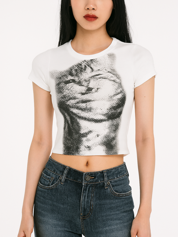 CAT BABY TEE