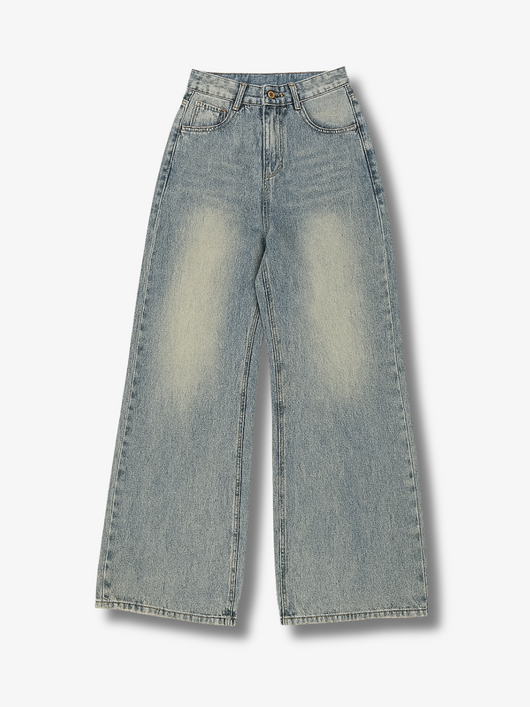 WOMEN'S LIGHT WASH BAGGY JEANS – Urban Contrive