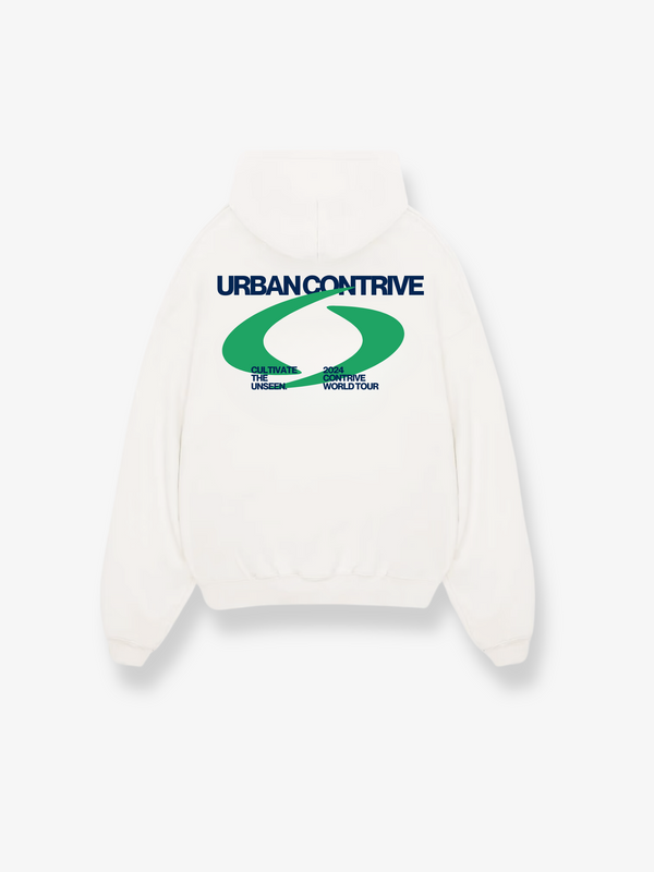 WHITE WORLD TOUR HOODIE