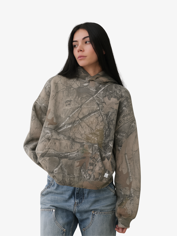 HIGH STREET CAMO HOODIE