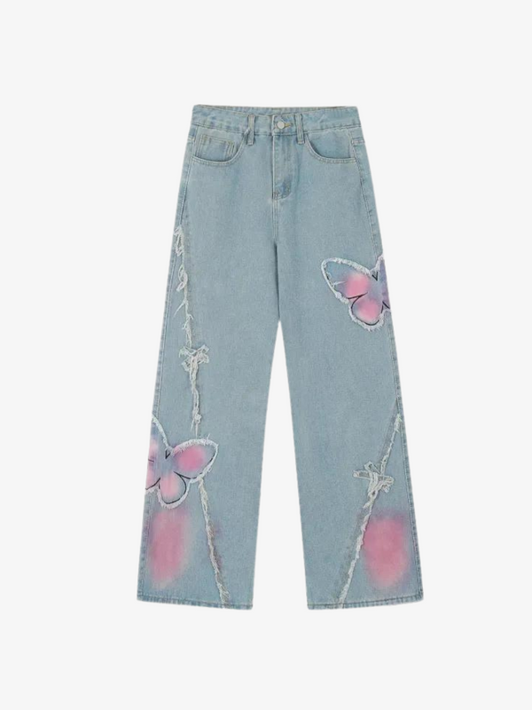 UC Butterfly Wash Jeans