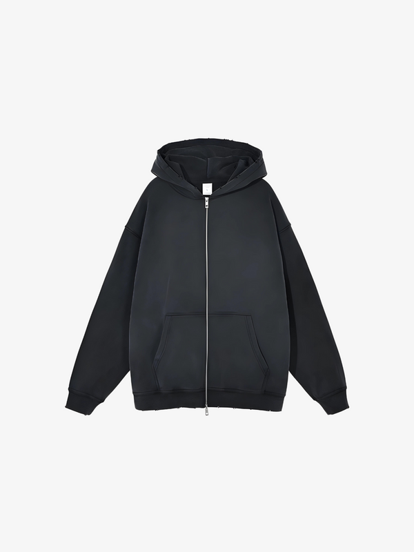 UC Pure Cotton Frayed Hoodie