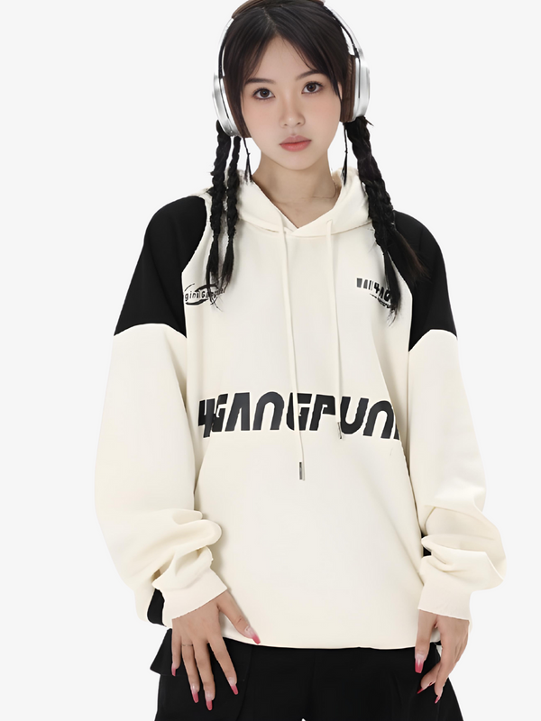 JERSEY STYLE HOODIE