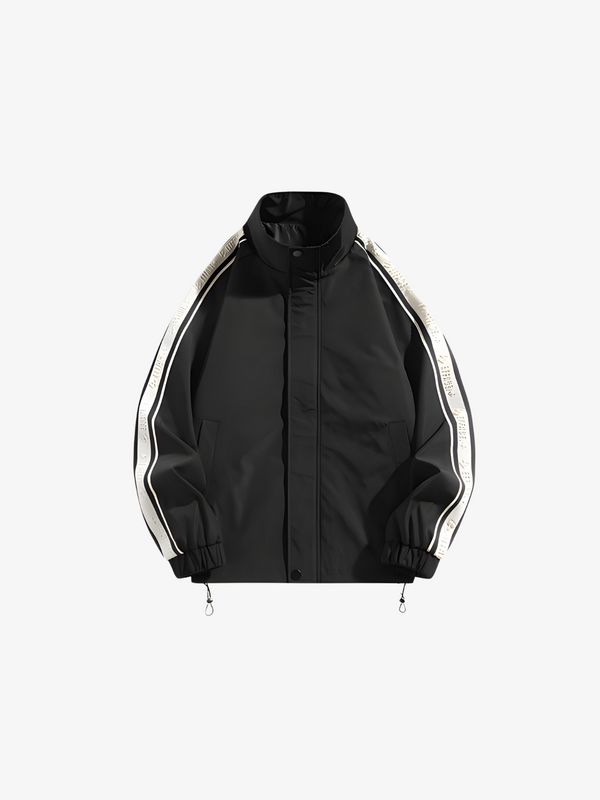 UC Sleeve Striped Windbreaker Jacket