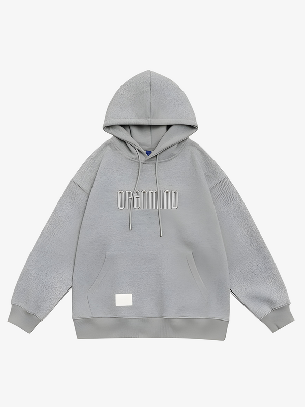 UC Embroidered Solid Color Hoodie